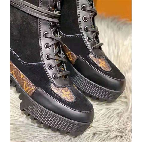 louis vuitton suede boots.